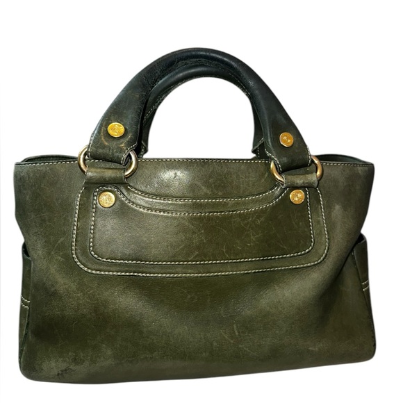 CELINE Leather Boogie Bag W/ COA - Picture 6 of 17
